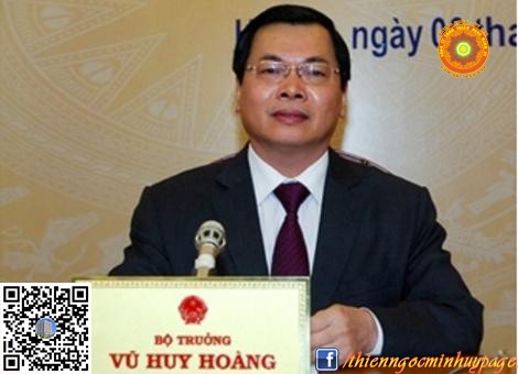 Đồng chí Vũ Huy Hoàng - Bộ trưởng Bộ Công Thương